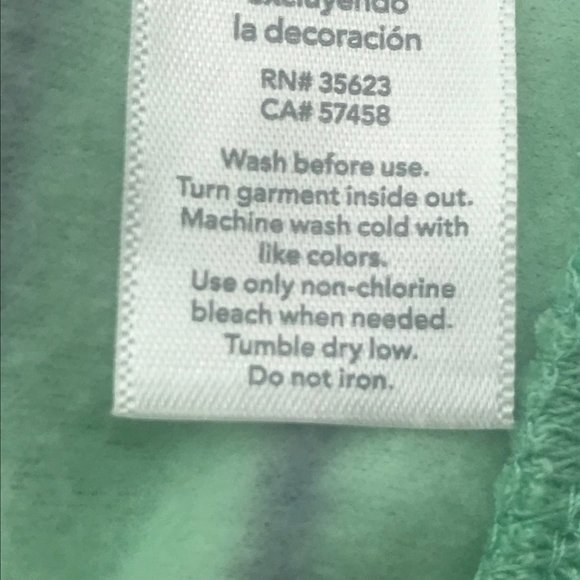 Just One You by Carters NB-3 Month Hoodie Green Animal On Front New With Tags - Picture 7 of 15